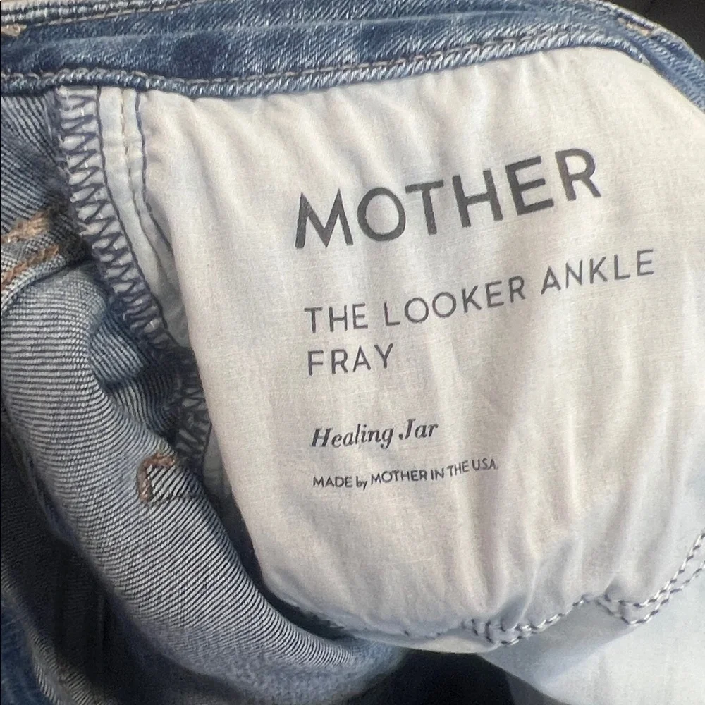 MOTHER The Looker Ankle Fray in Healing Jar Size 25